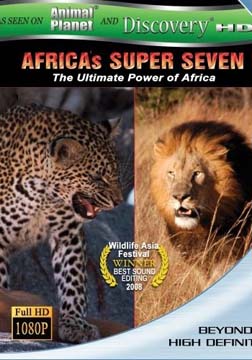 (Discovery)野生动物纪录非洲超级七兽海报